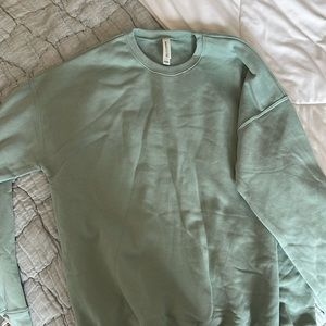 Bella canvas crew neck sweatshirt dusty blue